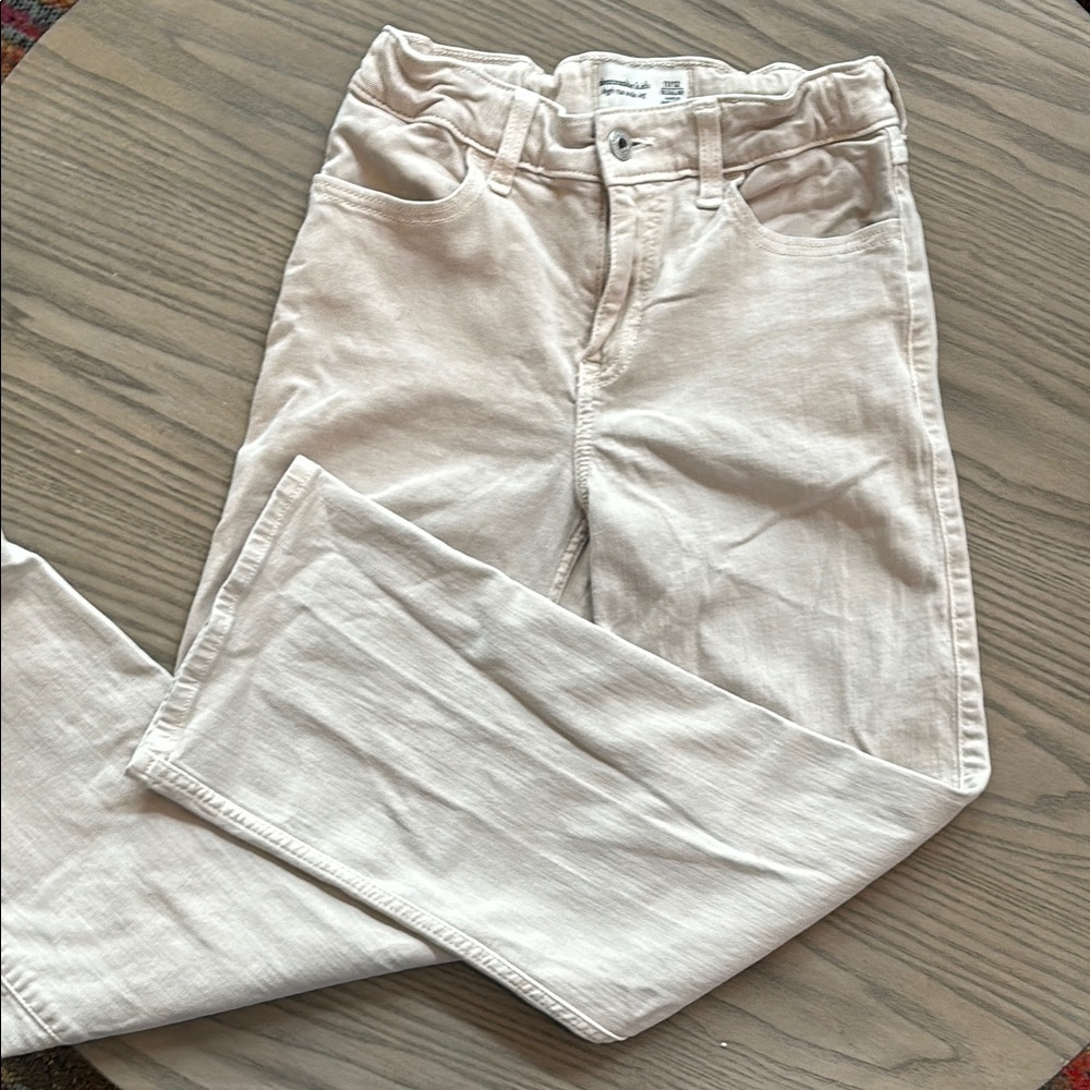 Girls Wide Leg Abercrombie Jeans